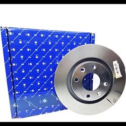 دیسک ترمز چرخ های جلو-4 پیچ-283*22 کد 0670204599 (بسته دو عددی) ایساکو - سمند EF7