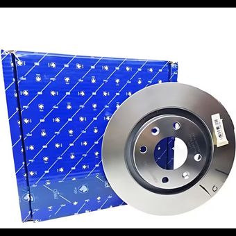 دیسک ترمز چرخ های جلو-4 پیچ-283*22 کد 0670204599 (بسته دو عددی) ایساکو - سمند EF7