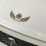 برچسب بدنه خودرو مهدیار طرح بال طلایی کوچک کد SM200*652