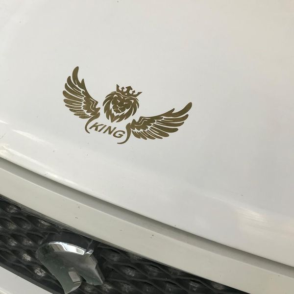 برچسب بدنه خودرو مهدیار طرح بال طلایی کوچک کد SM200*652