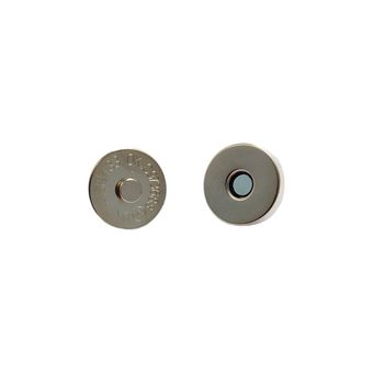 دکمه آهنربایی مدل 1.5CM-Steel بسته 2 عددی عددی