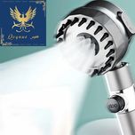 سردوش حمام مدل توربو ماساژور چرخشی لوکس چند حالته