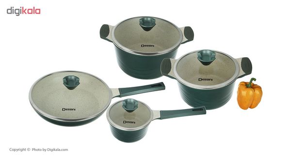 سرویس پخت و پز 8 پارچه دسینی مدل Pienza کد 002