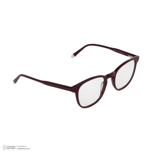 فریم عینک طبی مدل LC019C4 Acetate Vintage Maroon