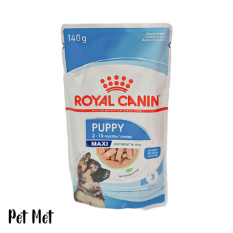 پوچ سگ رویال کنین مدل مکسی  Puppy Maxi وزن 140 گرم