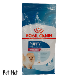غذای خشک سگ رویال کنین مدل مینی ایندور  MINI INDOOR PUPPY وزن 1.5 کیلوگرم