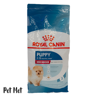 غذای خشک سگ رویال کنین مدل مینی ایندور  MINI INDOOR PUPPY وزن 1.5 کیلوگرم