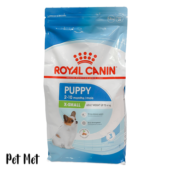 غذای خشک سگ رویال کنین مدل ایکس اسمال  puppy x-small وزن 1.5 کیلوگرم
