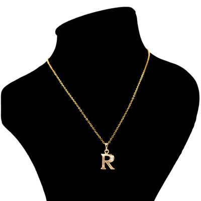 گردنبند بهارگالری مدل حرف R*356