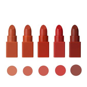 رژ لب جامد کالر کستل شماره 5 مجموعه 5 عددی