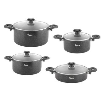 سرویس پخت و پز 8 پارچه تیارا مدل  TR-8SPTG