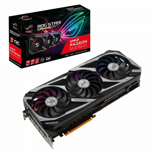 (درحد نو) GraphicCard ASUS ROG STRIX RX 6700 XT Gaming 12GB