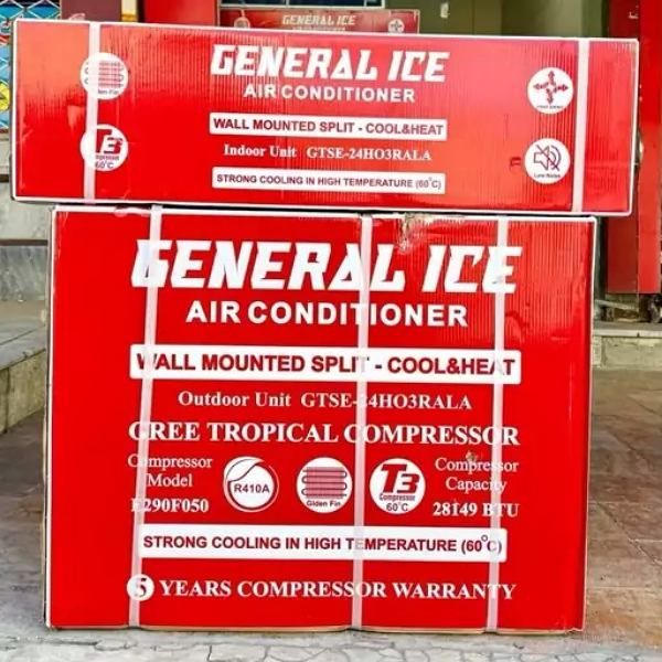 کولر گازی اسپلیت 30000 جنرال آیس مدل تروپیکال GTSE-30Ho3RALA