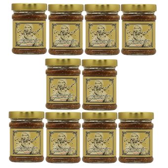 معجون چاقی بوعلی‌ سینا نارگیل دار- 500 گرم بسته ده عددی