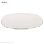 سرویس چینی 27 پارچه غذاخوری چینی زرین ایران سری کواترو مدل سمن درجه عالی