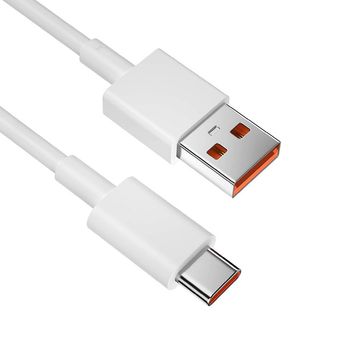 کابل تبدیل USB به USB-C شیائومی مدل Turbo 67W طول 1 متر