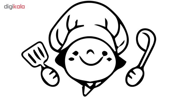 استیکر دیواری صالسو آرت طرح chef az