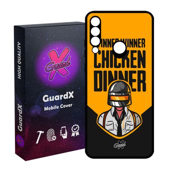 کاور گارد ایکس طرح Pubg مدل Glass10182 مناسب برای گوشی موبایل هوآوی Y6p