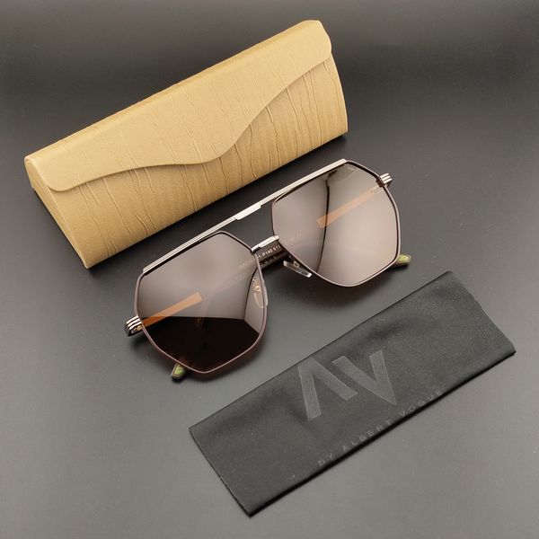 عینک آفتابی مردانه آلبرت وگ مدل JS8529C21-P140 Polarized Space Metal
