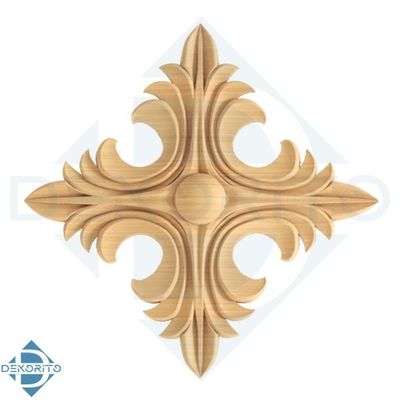 گل منبت راش کد S101 - 80*80*14