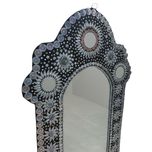 آینه دست ساز طرح سکه دوزی بلوچستان