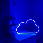 چراغ نئونی دیواری طرح ابر