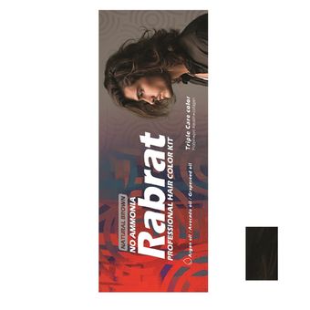 کیت رنگ مو مردانه رابرات شماره 3 حجم 100 میلی لیتر رنگ قهوه ای طبیعی