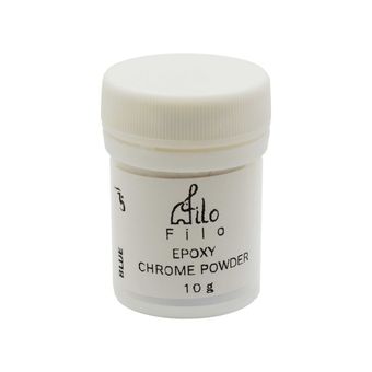 پودر رنگ رزین اپوکسی فیلو مدل chrm حجم 18 میلی لیتر
