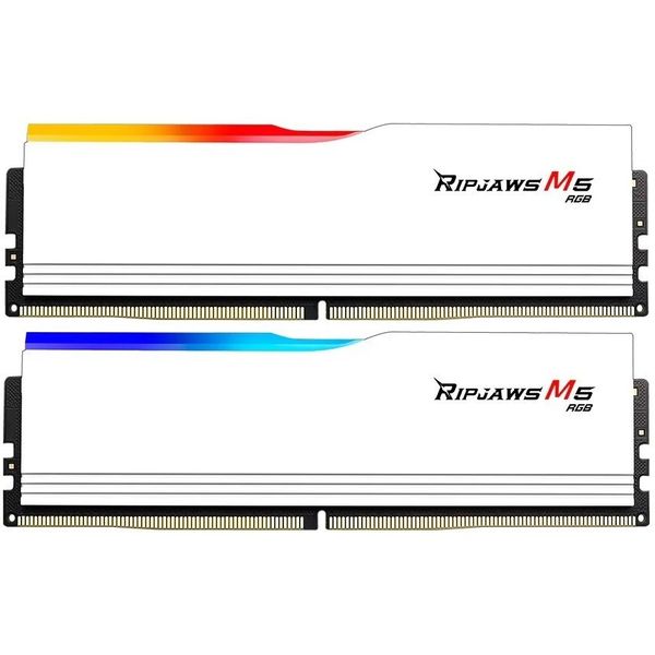 RAM G.Skill RIPJAWS M5 Neo RGB WHITE DDR5 32GB 6400MHz CL36 Dual