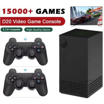 کنسول بازی D20 با کیفیت 4k به همراه 2 عدد دسته