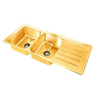 سینک ظرفشویی استیل توکار نگین الماس  مدل SA101-G