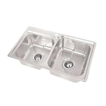 سینک ظرفشویی استیل توکار نگین الماس  مدل SA102