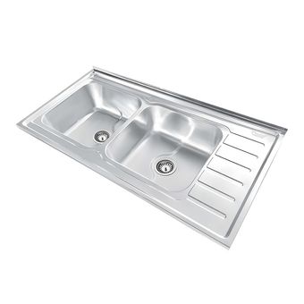 سینک ظرفشویی استیل روکار نگین الماس  مدل SA110
