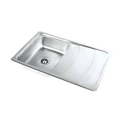 سینک ظرفشویی استیل توکار نگین الماس  مدل SA35