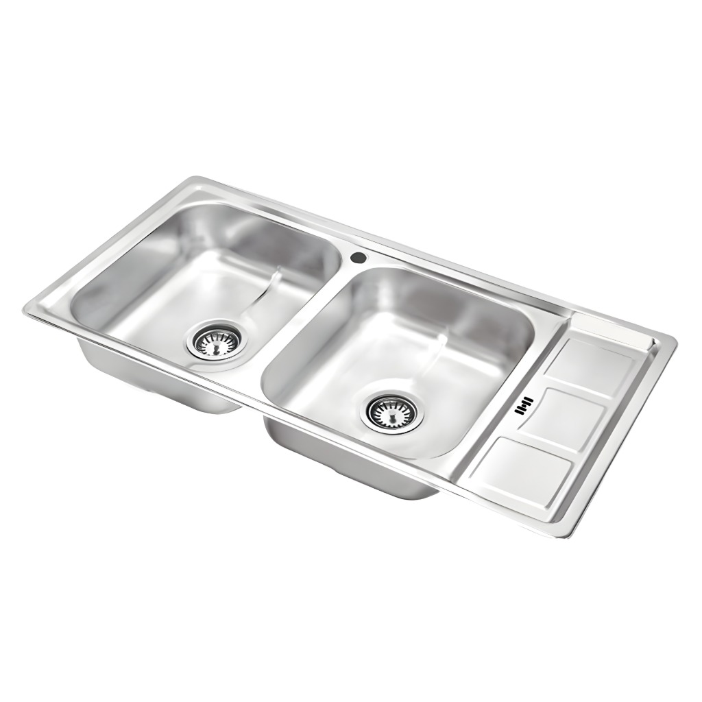 سینک ظرفشویی استیل توکار نگین الماس  مدل SA36