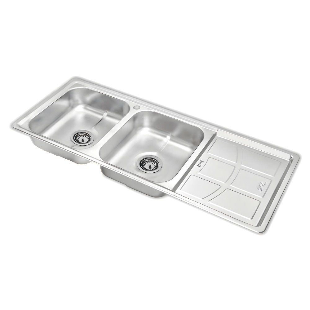 سینک ظرفشویی استیل توکار نگین الماس  مدل SA39