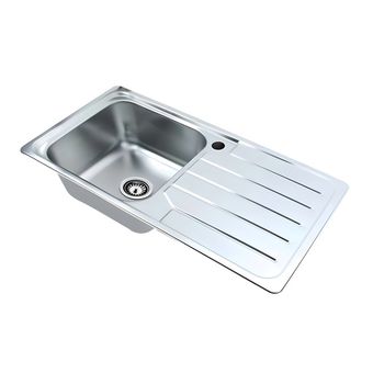 سینک ظرفشویی استیل توکار نگین الماس  مدل SA42