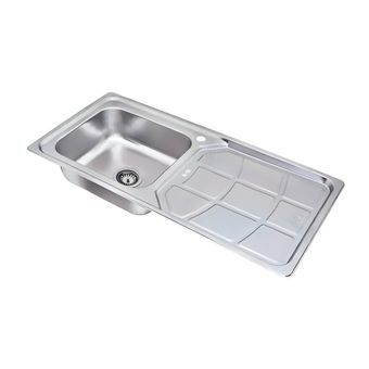 سینک ظرفشویی استیل توکار نگین الماس  مدل SA45
