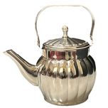 قوری (1/2 لیتر) استیل خمره ای (کارتن مشکی)