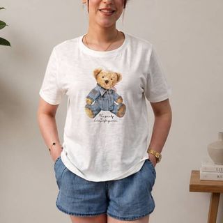 تیشرت تینیج طرح تدی از برند Lulu Castagnette