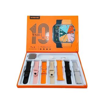 ساعت هوشمند ویسمی مدل WS10-1 Max دارای 7 بند ا Wisme WS10-1 Max Smart watch 7+1 Seven Plus One