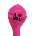 بادکنک مدل i love you  کد 01 بسته 25 عددی