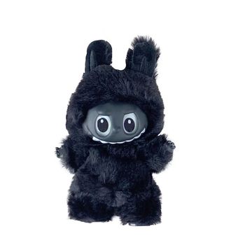 عروسک مدل لابوبو بلک ماکارون کد JIM110  ارتفاع 16 سانتی‌متر