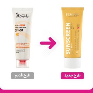 ضد آفتاب spf60  بی رنگ سی گل