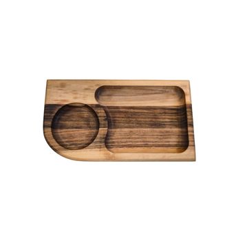 زیرلیوانی تک کاپ چوبی  ﻿