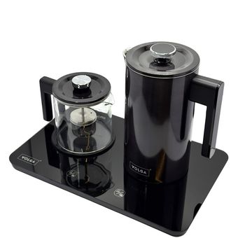 چای ساز کنار هم ولگا مدل 153-BLK