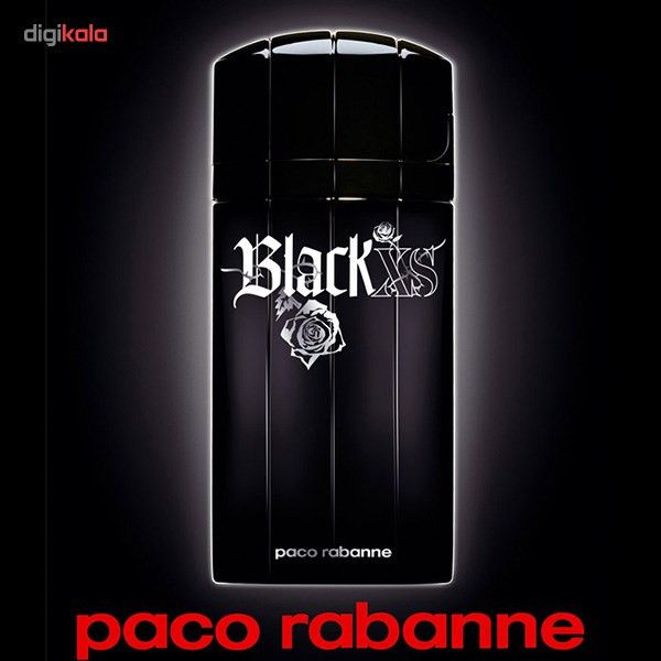 تستر ادو تویلت مردانه پاکو رابان مدل Black XS حجم 100 میلی لیتر