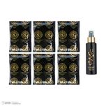 شامپو مو دکتر منفرد مدل gentle وزن 150 گرم مجموعه 6 عددی به همراه لوسیون مو دکتر منفرد حجم 120 میلی لیتر