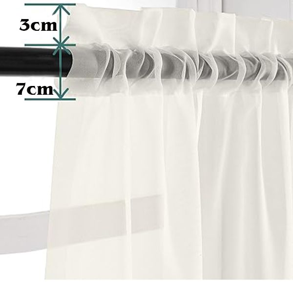 پرده تیکو دکو مدل لیفه حریر کلاسیک سایز 450x280 سانتیمتر