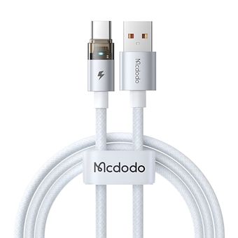 کابل شارژ و دیتا 100 وات USB به USB-C مک دودو مدل CA-689 طول 1.2 متر - 6آمپر